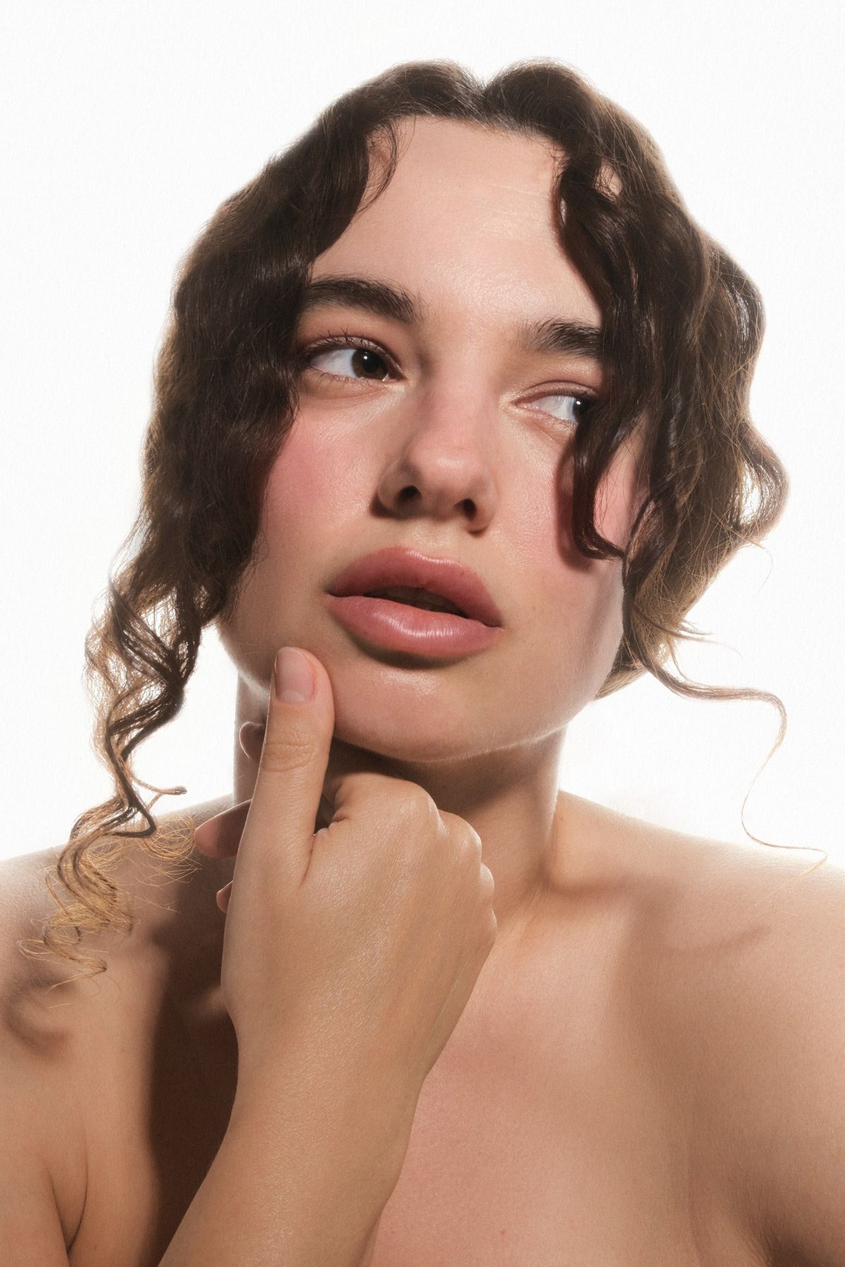 Model photobook · Beauty after retouching