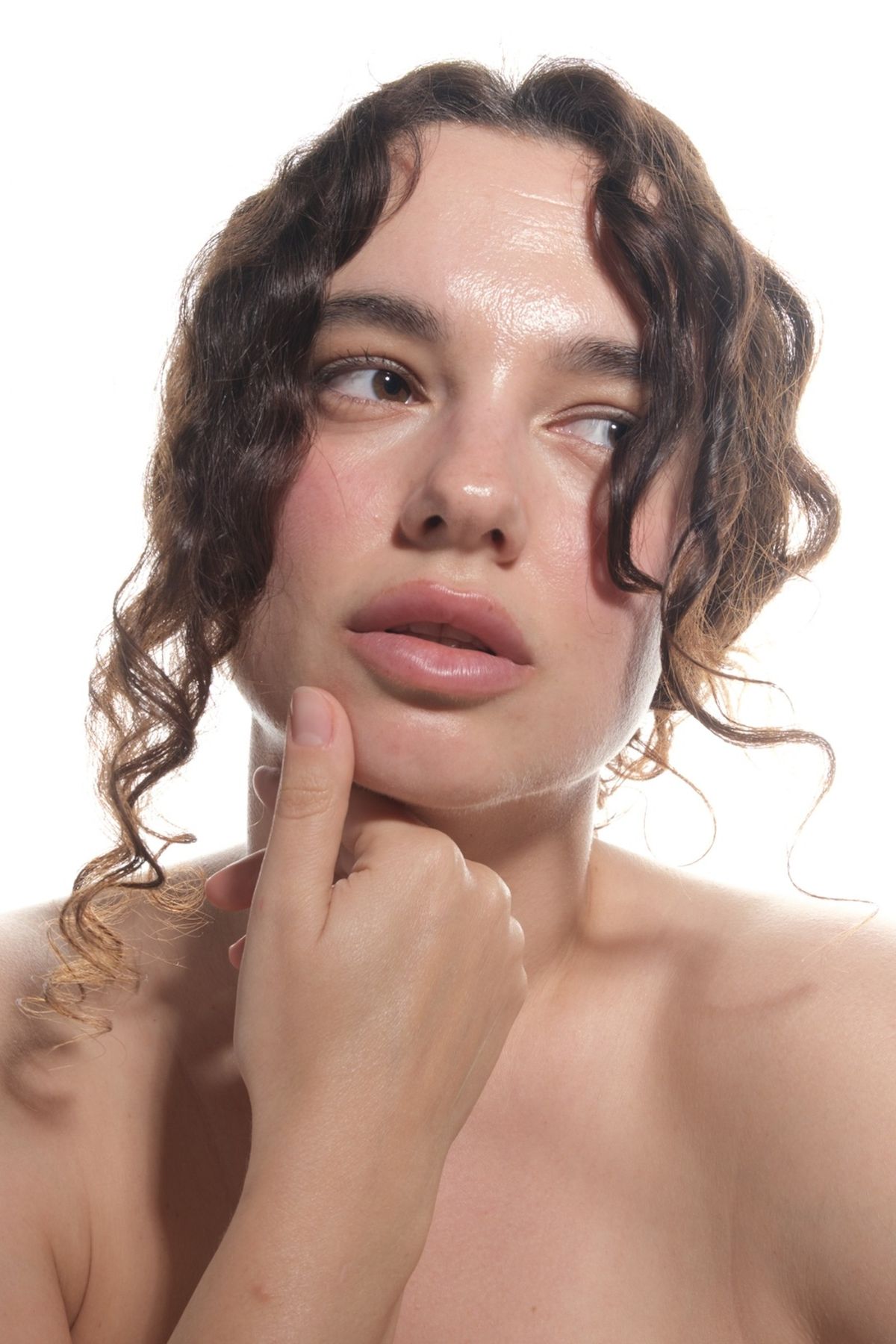 Model photobook · Beauty before retouching