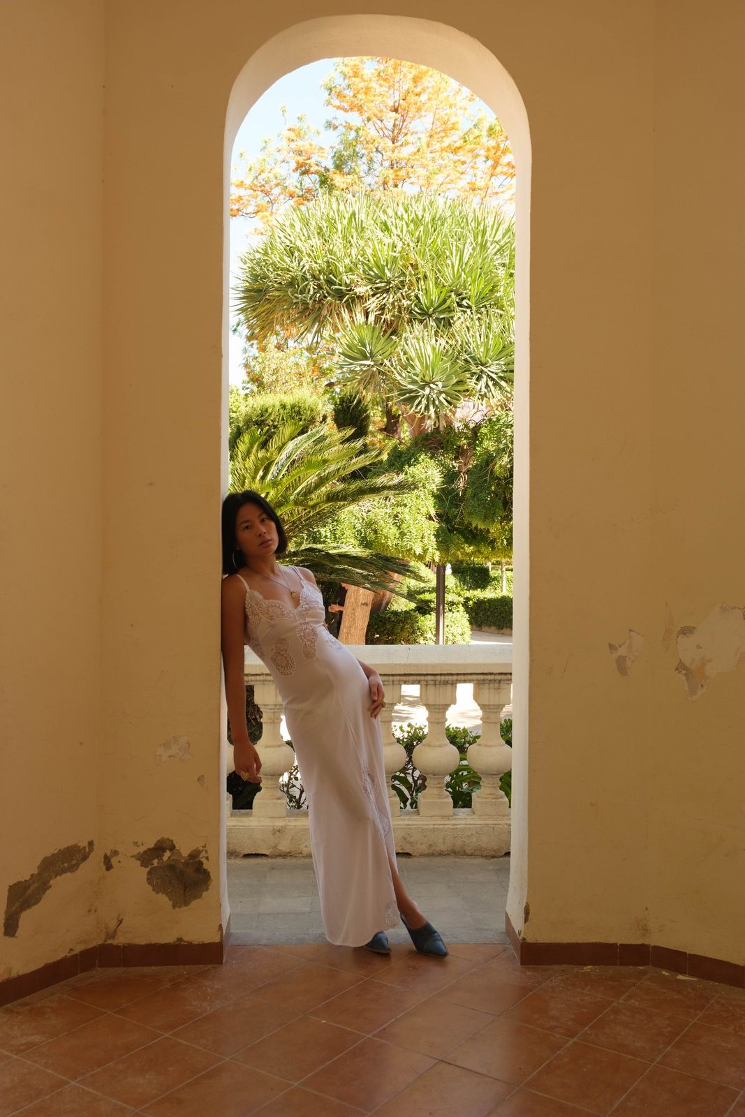 Model photobook before retouching